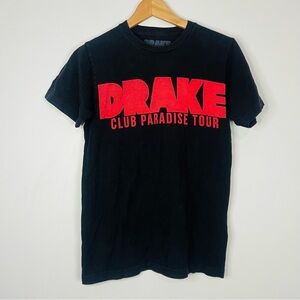 Drake 2012 Club Paradise Tour Black T-Shirt S
